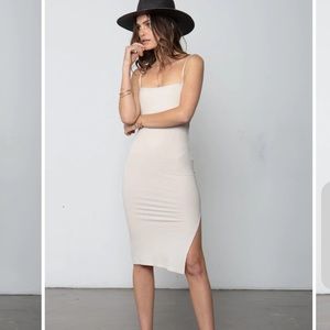 Stillwater LA. Heart throb tank dress. Xs. Grey